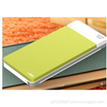 New releasing Polymer powerbank with detachable micro USB cable
